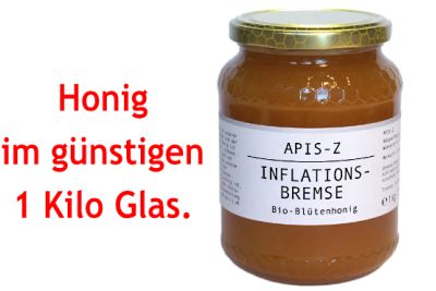 Inflationsbremse, das günstige 1 Kilo Glas